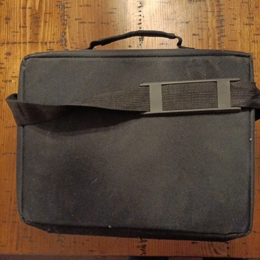 SeaLife Padded Camera Case Black Zippered w/ Shoulder Strap 12